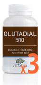 GLUTADIAL 510 X3 - Glutathion hautement dosé