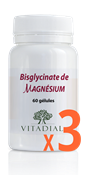 BISGLYCINATE DE MAGNÉSIUM X3